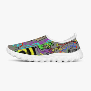 Portals are real: Women's Slip-On Mesh Running Shoes