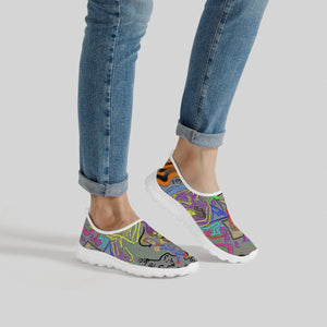 Portals are real: Women's Slip-On Mesh Running Shoes