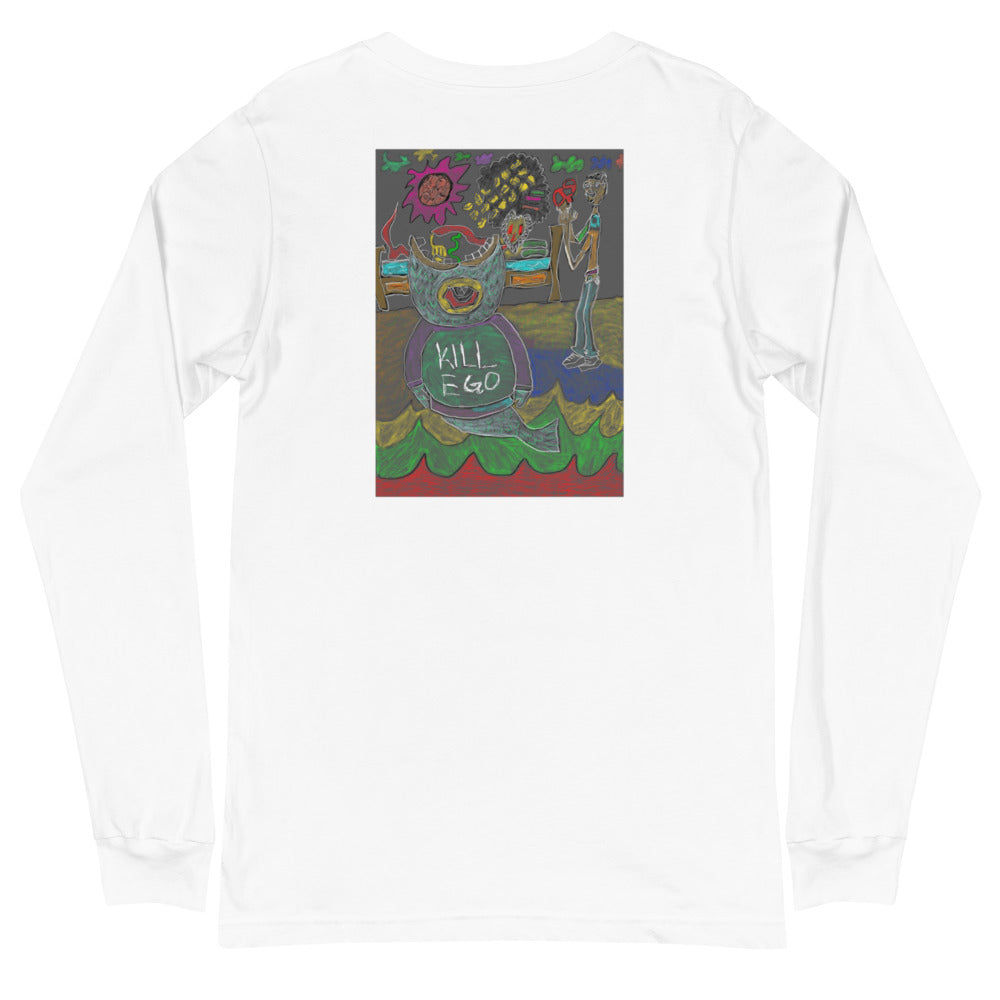 Don't Feed The Ego Long Sleeve Tee